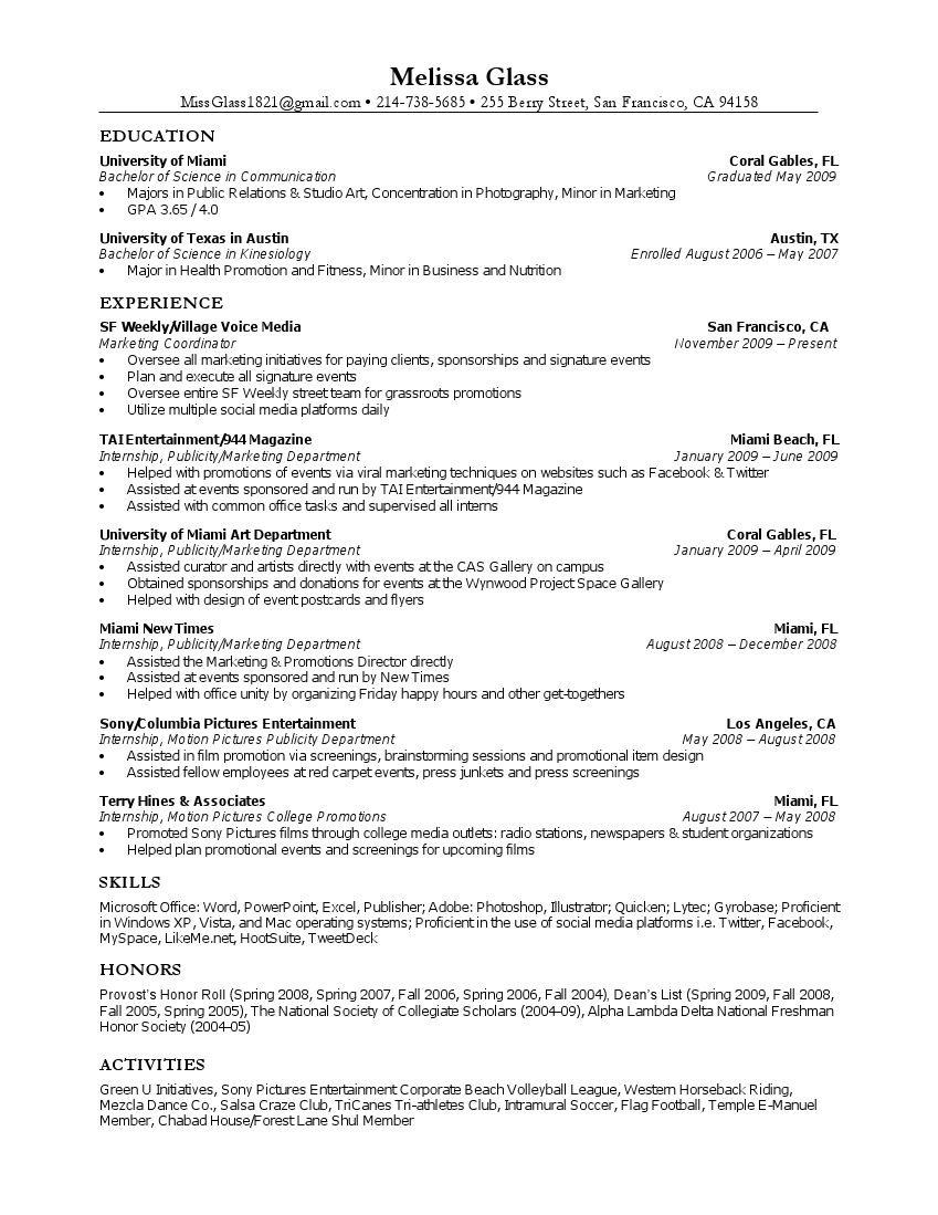 Blank resume templates free fill